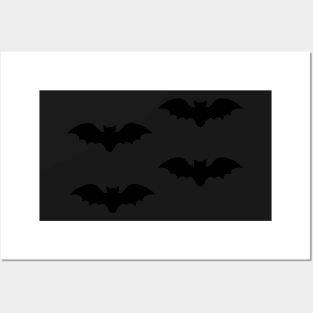 Bats Tile (Bright Green) Posters and Art